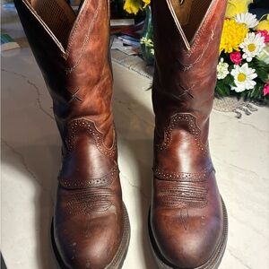 Twisted X Men's Brown Leather Western Cowboy Boots